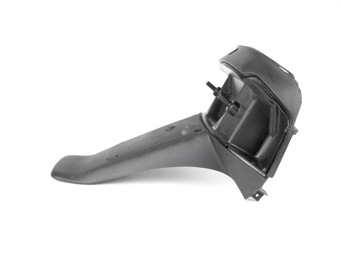 Number plate holder/mud flap -PIAGGIO- Zip (SSL1T), Zip RST (ZAPC06), ZIP SP (ZAPC11) - black