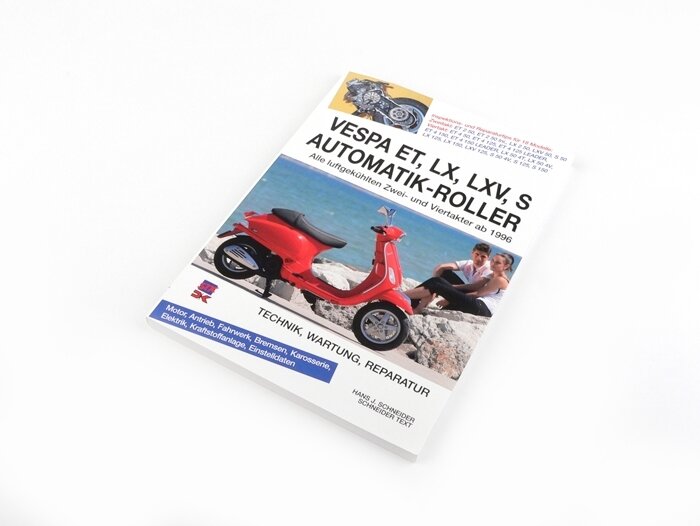 Boek -Reparatie-instructies - Vespa ET, LX, LXV, S