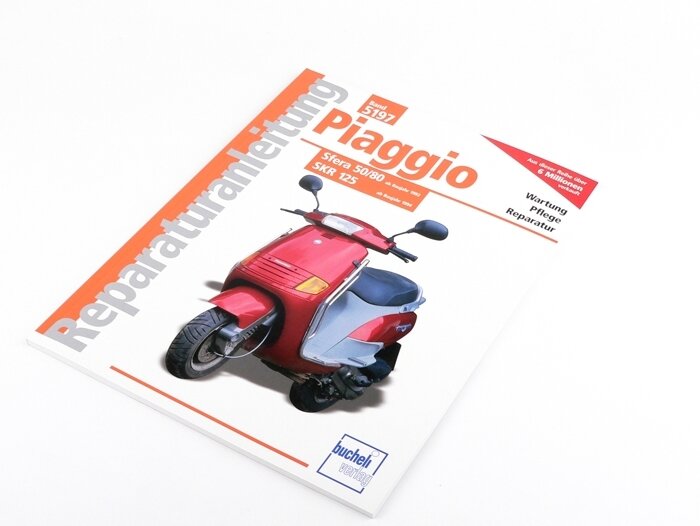 Book -Reparaturanleitung- Piaggio SKR, Sfera 50, Sfera 80