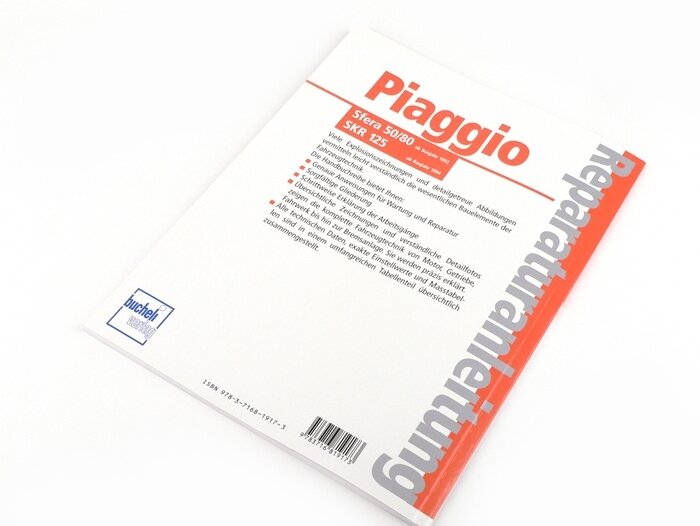 Book -Reparaturanleitung- Piaggio SKR, Sfera 50, Sfera 80