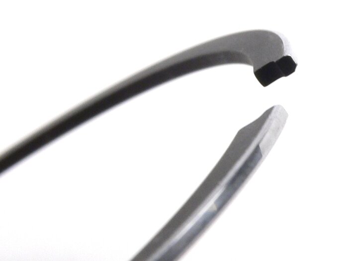 Piston ring -POLINI 84/94cc Big Evolution- Piaggio LC 2-stroke, Minarelli LC 2-stroke - 52.0mm