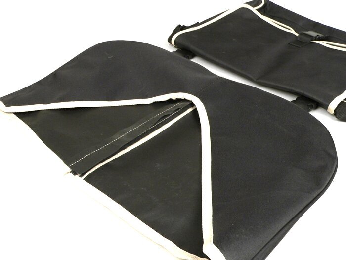 Borsa paragambe -UNIVERSALE- Vespa V50, PV125, ET3 - Nero