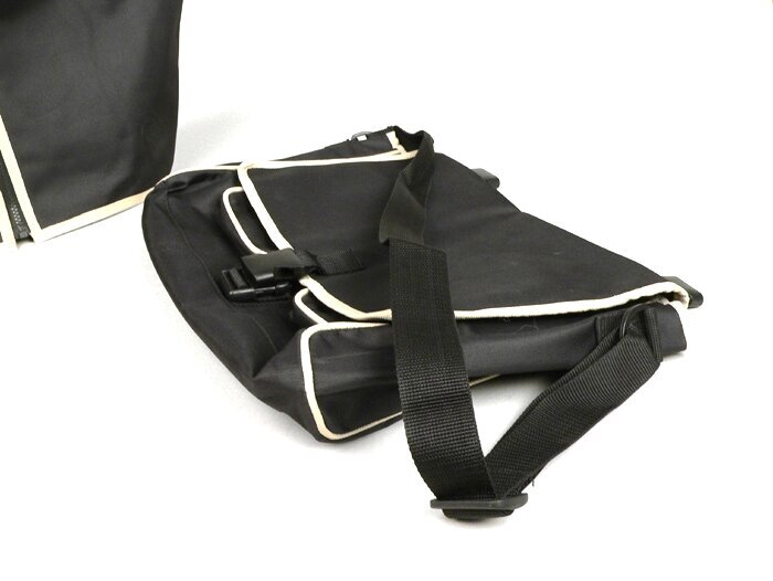 Borsa paragambe -UNIVERSALE- Vespa V50, PV125, ET3 - Nero