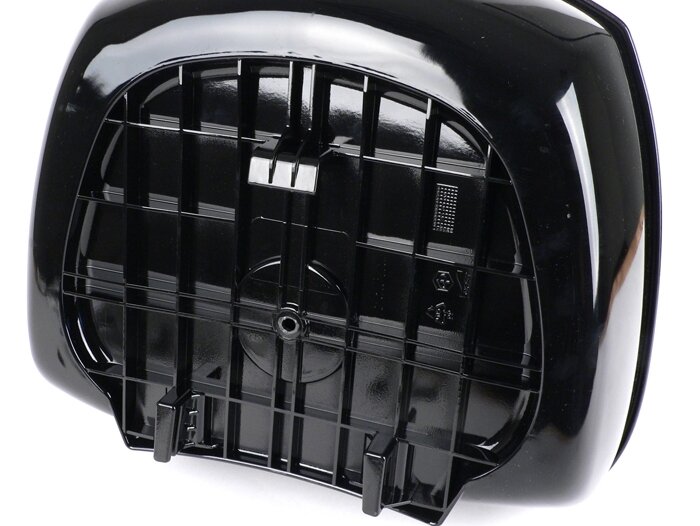 Topcase - PIAGGIO Vespa- 32l, black (094)- Vespa LX, Vespa S, Vespa PX  fits also Vespa Primavera, Sprint, LX, GTS, ET2, ET4