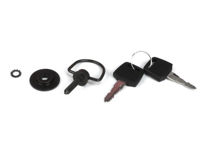 Topcase - PIAGGIO Vespa- 32l, dragon red (894)- Vespa LX, Vespa S, Vespa PX  fits also Vespa Primavera, Sprint, LX, GTS, ET2, ET4