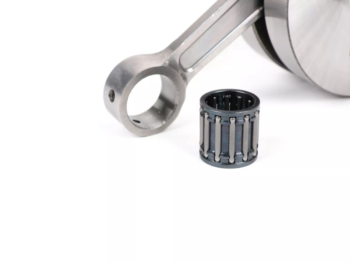 Crankshaft -BGM Pro RACING (for diaphragm intake) full cheek 54mm stroke, 105mm connecting rod- Vespa PK125 XL2, PK125 ETS (Ø 24mm cone)