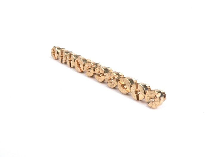 Huvudmunstyckssats -DELLORTO (typ: 6413) 6mm- (100-122) - (100-102-105-108-110-112-115 -118-120)
