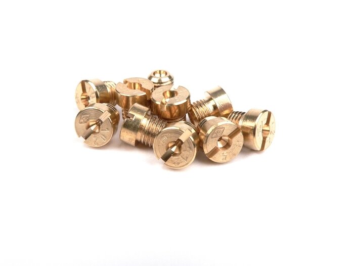 Huvudmunstyckssats -DELLORTO (typ: 6413) 6mm- (100-122) - (100-102-105-108-110-112-115 -118-120)