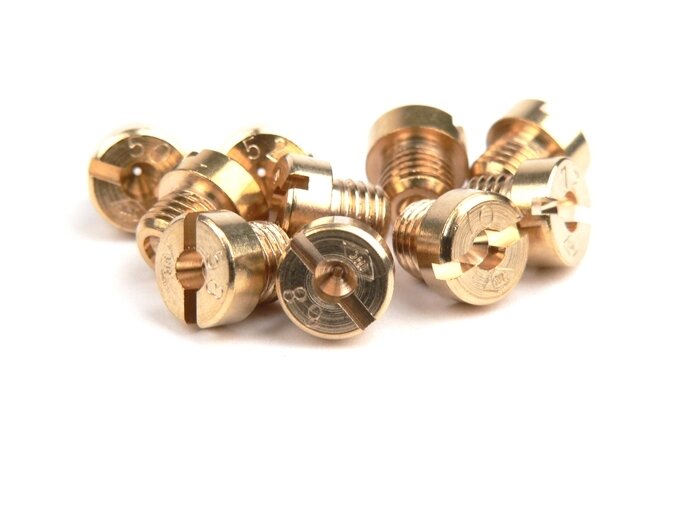 Huvudmunstyckssats -DELLORTO (typ: 6413) 6mm- (50-72) - (50-52-55-58-58-60-62-65-68-70-72)