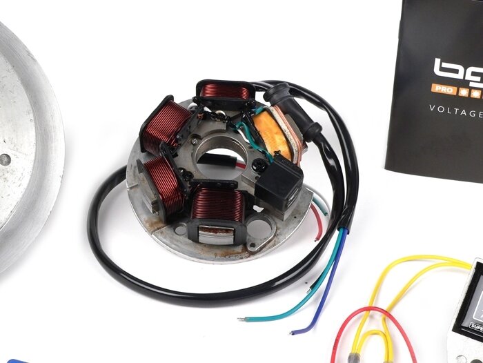 Set accensione -BGM Originale 12V elettronica- Vespa V50, 50N, V90, PV, ET3, PK S