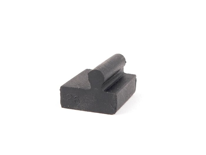 Goma tope Kickstarter -PIAGGIO- Vespa V50, V90, PV125, ET3, PK S - 20 x 24 x 9mm