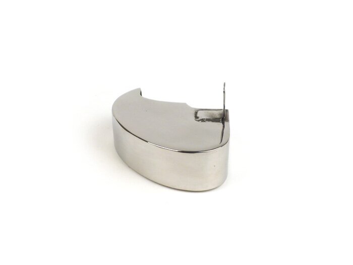 Coperchio leva cambio -IMPORT- Vespa Wideframe V1, V15, V30, V33, VM, VN, VB, VL - acciaio inox