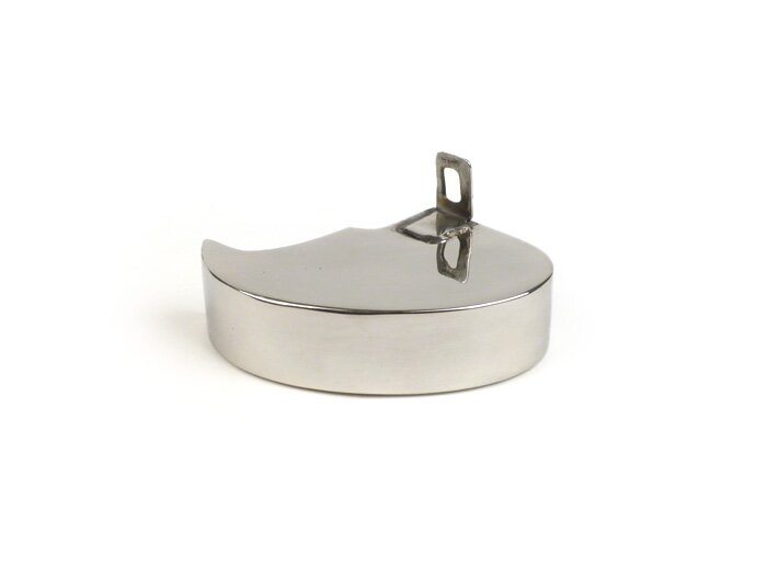 Coperchio leva cambio -IMPORT- Vespa Wideframe V1, V15, V30, V33, VM, VN, VB, VL - acciaio inox