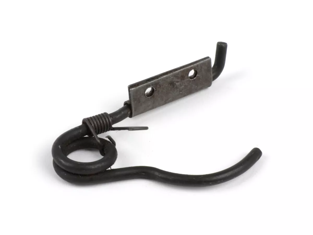 Molla di fissaggio coperchio laterale -QUALITÀ OEM- Vespa PX, SS180 (VSC1T), GS160 / GS4 (VSB1T), Rally180 (VSD1T), Rally200 (VSE1T), TS, T5 125cc