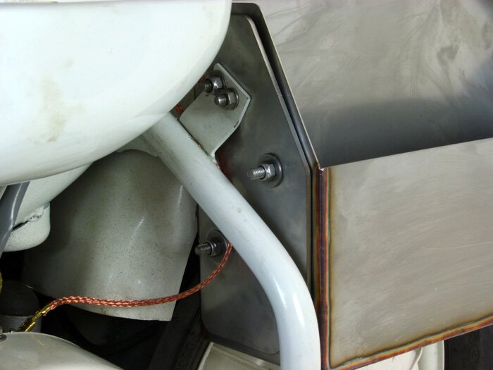 Glove box under side panel -TD-Customs- Lambretta LI (series 1-2), TV (series 1-2)