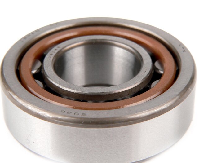 Roller bearing -NU204 ECP- (20x47x14mm) - (used for crankshaft flywheel side Vespa V50, V90, SS50, SS90, PV125, ET3, PK S, PK XL)
