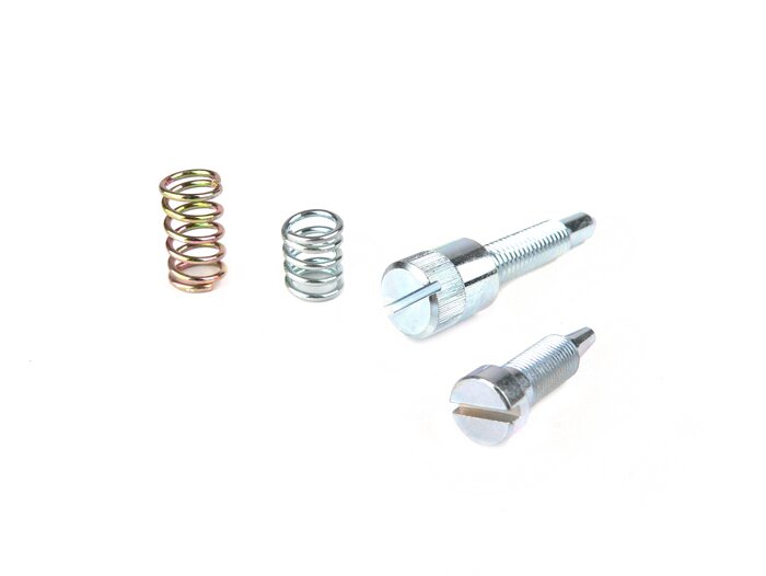 Set di viti per la regolazione della miscela e del minimo -carburatore DellOrto PHVA- Piaggio 50 ccm 2 tempi