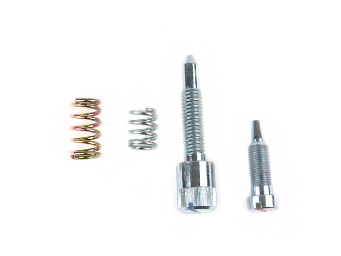 Set di viti per la regolazione della miscela e del minimo -carburatore DellOrto PHVA- Piaggio 50 ccm 2 tempi