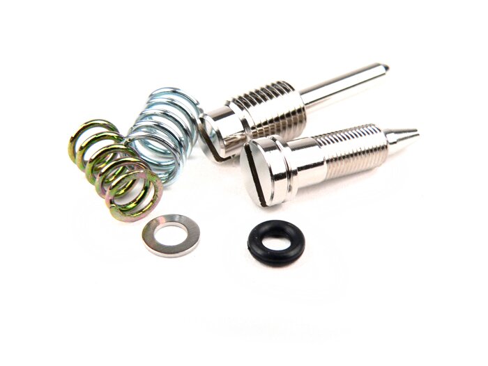 Penyetelan campuran - Set sekrup penyetelan idle - Karburator DellOrto PHBN - Choke listrik Minarelli 50 ccm)
