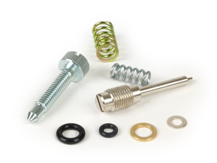 Mengsel- en stationairregelschroefset -DellOrto PHBL 22-24-25 / PHBH 28-30 carburateur-.