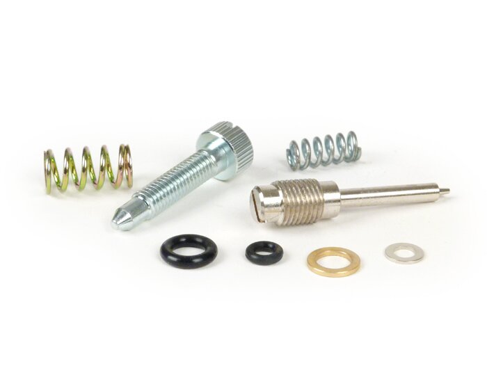 Mengsel- en stationairregelschroefset -DellOrto PHBL 22-24-25 / PHBH 28-30 carburateur-.