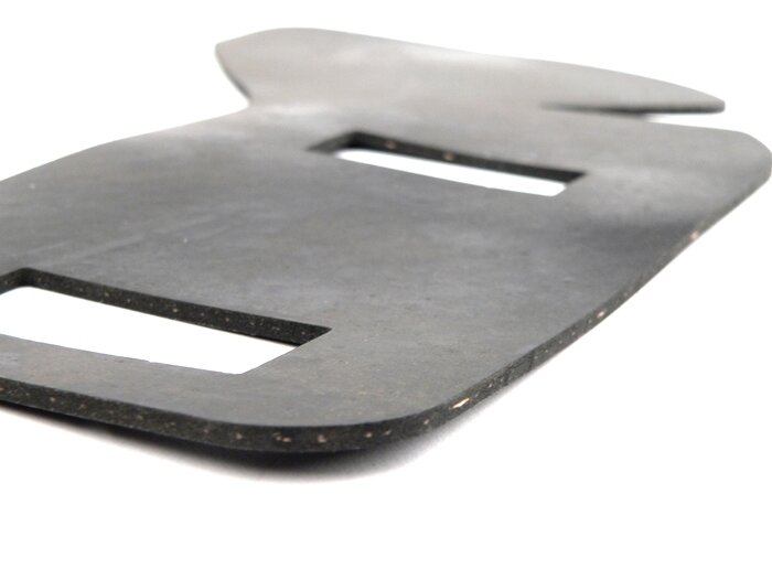 Rubberen buffer schokdemper / frame -OEM KWALITEIT- Vespa Wideframe V1, V15, V30, V33 (tot nr. 228595)