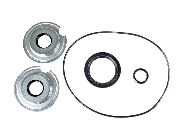 Juego de retenes para motor - CALIDAD OEM (espesor de chapa 0,8mm)- Vespa Wideframe GS150 / GS3 (VS1T a VS5T)