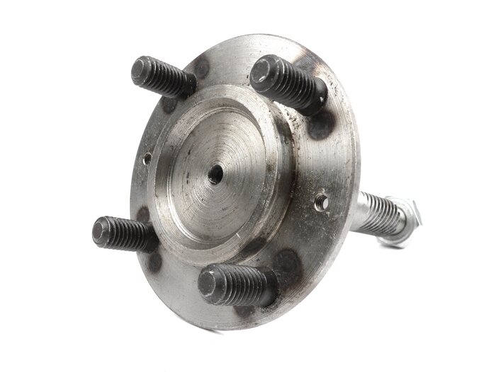 Bromsfläns / axel fram -OEM KVALITET, pinnbult Ø=8mm- Vespa Wideframe VM, VN, VL, VB, VAA, Largeframe VNB1T, VNB2T, VBA1T, VBB1T (-71000)