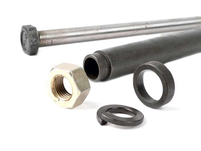 Kit boulon fixation moteur -QUALITÉ OEM- Vespa VNA, VNB, Super, GT125 (VNL2T), GTR125 (VNL2T), TS125 (VNL3T), VBA, VBB, Sprint150 (VLB1T), Sprint Veloce, PX80, PX125, PX150
