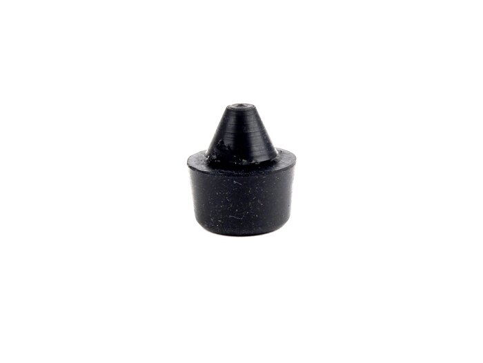 Tampon caoutchouc pour batterie -QUALITÉ OEM, Ø=20x12mm- Vespa Rally180 (VSD1T), Rally200 (VSE1T), TS, VL, GS160 / GS4 (VSB1T), SS180 (VSC1T) - latéral