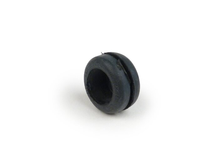 Rubber buffer for battery -OEM QUALITY, Ø=15mm x 3mm- Vespa Sprint, Super, GL, V50 Elestart, VL, VB, VNB, VBA, VBB - lower