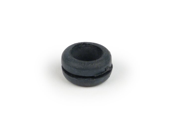 Rubber buffer for battery -OEM QUALITY, Ø=15mm x 3mm- Vespa Sprint, Super, GL, V50 Elestart, VL, VB, VNB, VBA, VBB - lower