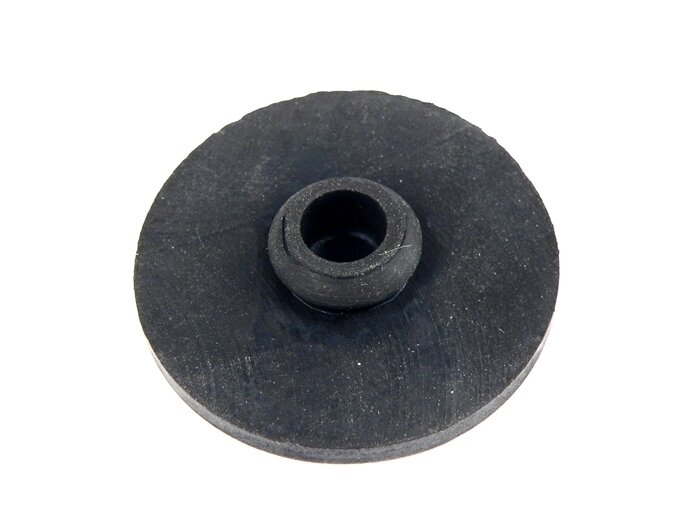 Rubberen buffer accu -VESPA Ø=40mm x 3,5mm- Vespa PX, T5 125cc, PK S, PK XL, Cosa - bodem