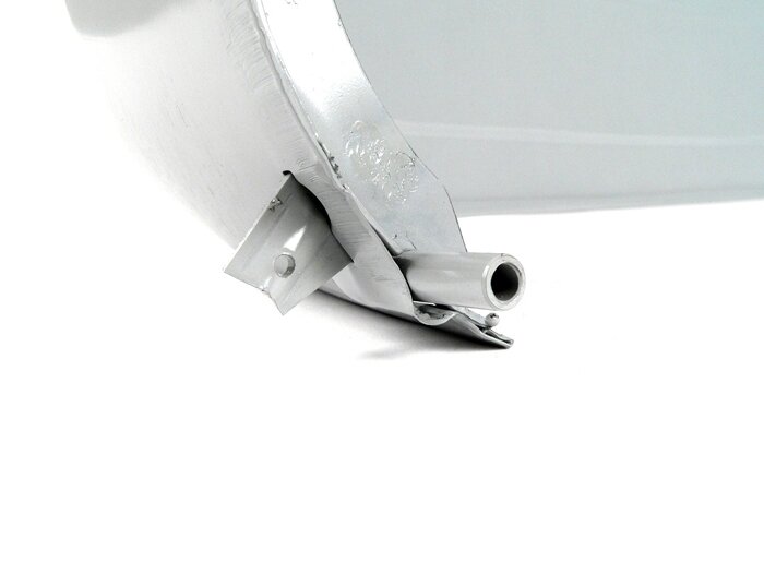Tapa lateral -LML- Vespa PX80, PX125, PX150, PX200, T5 125cc (modelos sin intermitentes) - cierre interior y cierre exterior - lado derecho