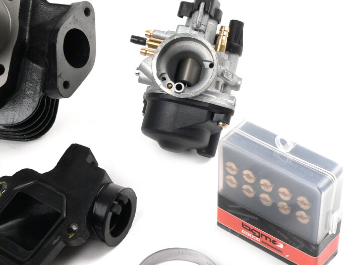 Tuning kit -DR 70 ccm- Minarelli AC (verticaal) - basisset - BOOSTER, BUMP50, BWS50, SLIDER50, SPY, SR50 (-1994), STUNT, ZUMA50, AMICO