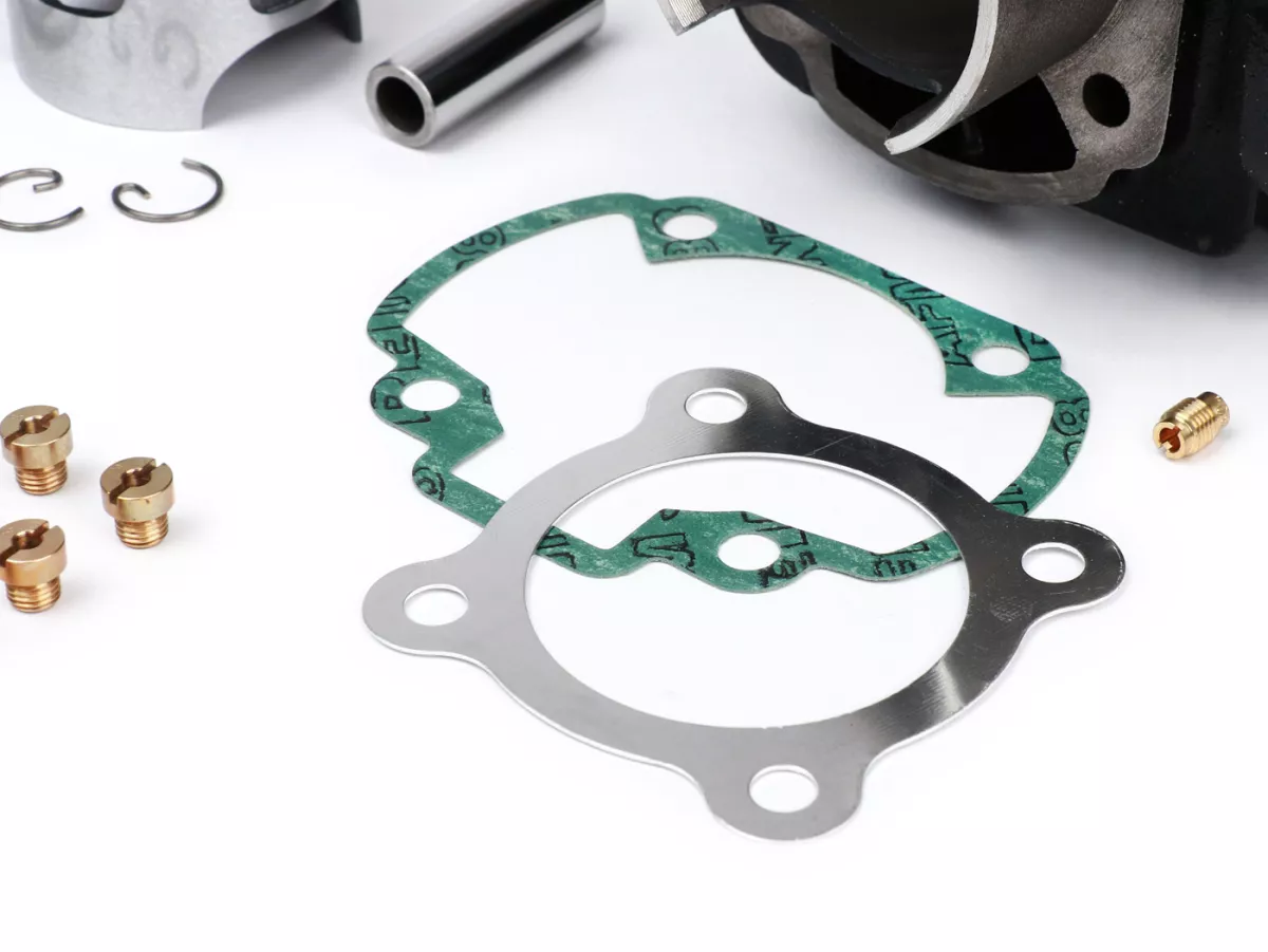 Kit di messa a punto -DR 70 ccm- Peugeot AC (verticale) - SPEEDFIGHT1 50 cc AC, SPEEDFIGHT2 50 cc AC, TKR50, TREKKER50, VIVACITY50, ELYSEO50, SQUAB50, SV50, ZENITH50, BUXY50, ELYSTAR50, LOOXOR50, SPEEDAKE - set base