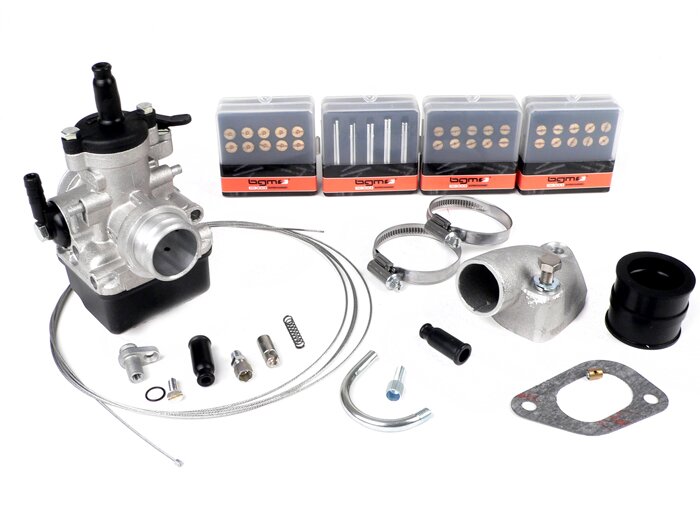 Kit carburador -MRB Dellorto- 25 Dellorto PHBL Lambretta LI, LIS, SX, TV (series 2-3), dl, GP - motores 200-250 ccm
