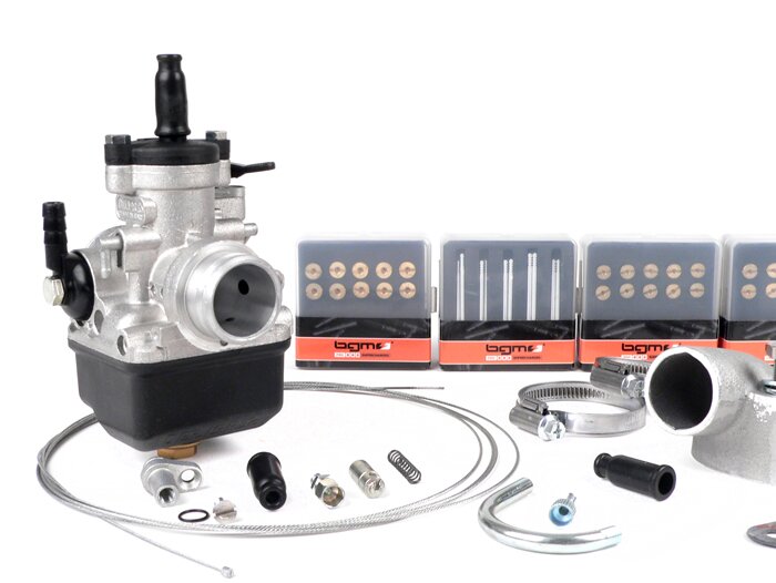Kit carburador -MRB Dellorto- 25 Dellorto PHBL Lambretta LI, LIS, SX, TV (series 2-3), dl, GP - motores 200-250 ccm