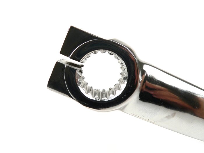 Kickstart lever -PREMIUM- Lambretta LI (series 1-2 with series 3 engine), TV 175 (series 2 with series 3 engine) - chrome