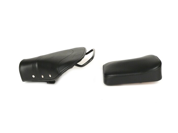 Saddle set -OEM QUALITY- Vespa VNB1T till VNB5T, VBA1T, VBB, GL - black