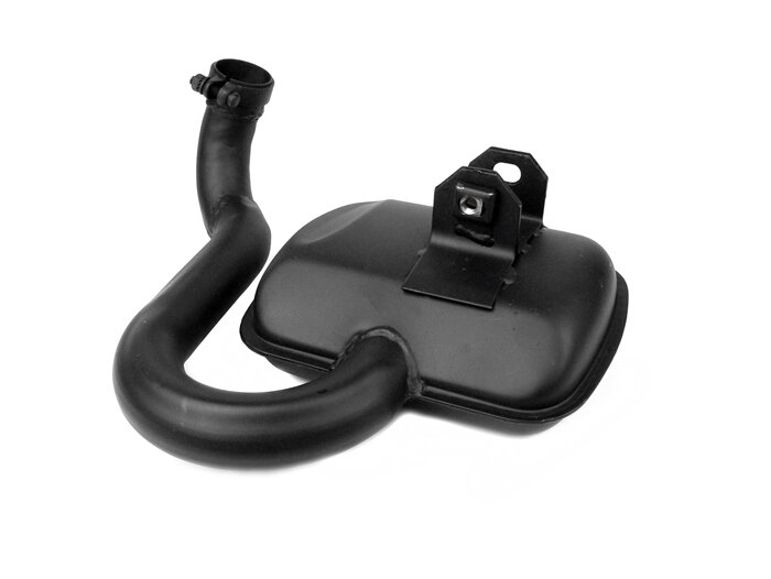Pot d’échappement -QUALITÉ OEM- Vespa PX200, Rally200 - noir