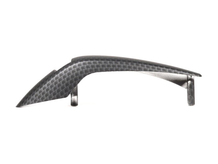 Mudguard crest upper part, carbon look -PIAGGIO- Vespa GTS Super 125 (ZAPM45300, ZAPM45301), Vespa GTS Super 300 (ZAPM45200, ZAPM45202), Vespa GTS Super Sport 125 (ZAPM45300), Vespa GTS Super Sport 300 (ZAPM45200)