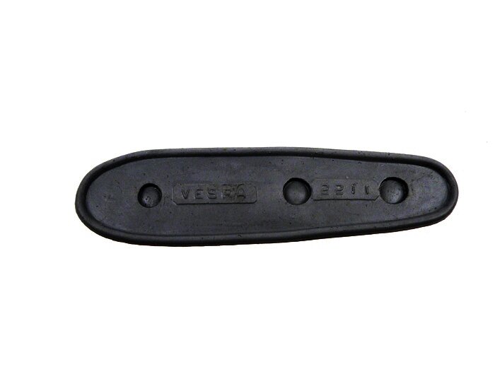 Achterlichtrubber (afdichting naar frame) -OEM KWALITEIT, zwanenhals- Vespa V50, GS150 / GS3 (Duits) - zwart