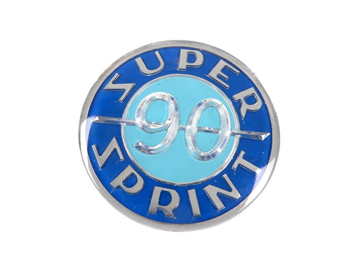 Bagageruimte belettering set -OEM KWALITEIT- Vespa Super Sprint 90 - Vespa SS90 (vanaf 1967)