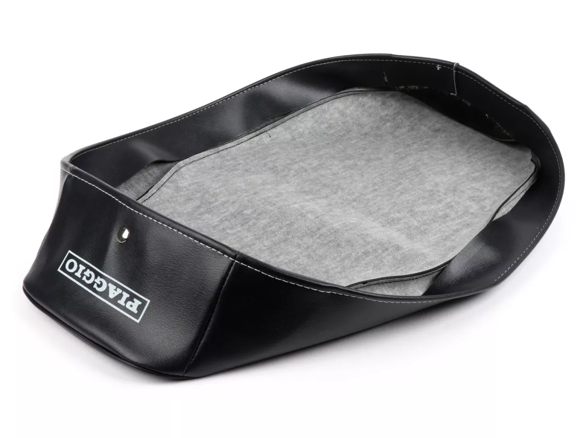 Housse de selle -SELLERIA TREZZI- Vespa Rally180 (VSD1T), Rally200 (VSE1T) - avec insigne Piaggio