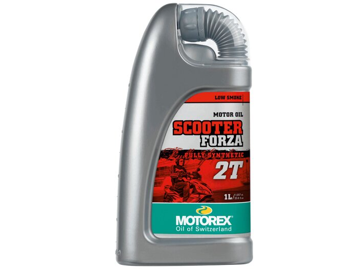 Aceite -MOTOREX Scooter Forza 2T- 2 tiempos totalmente sintético - 1000ml