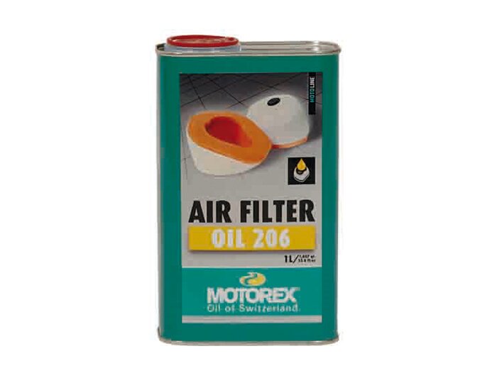 Olio per filtri aria -MOTOREX Oil 206- 1000ml