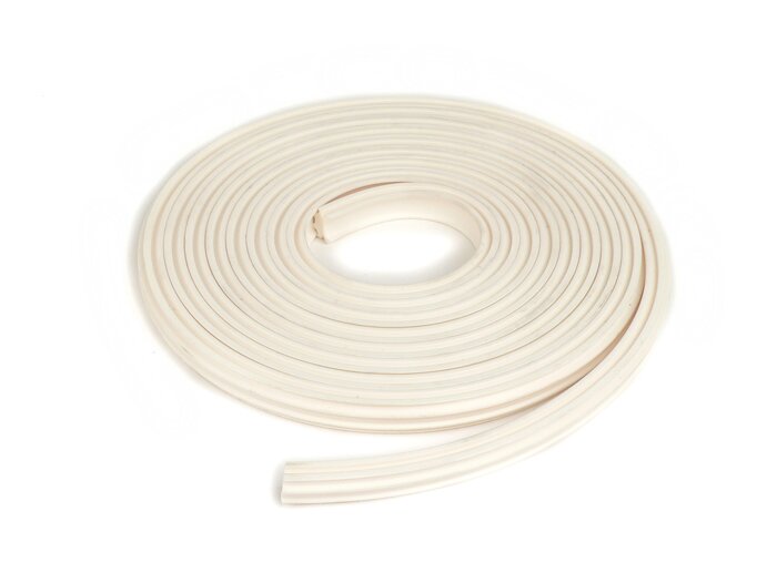 Profilé baguette de plancher -SKY- Vespa Rally180 (VSD1T), Rally200 (VSE1T), Sprint150 (VLB1T), GT125 (VNL2T), GL150 (VLA1T), TS (VNL3T) - blanc
