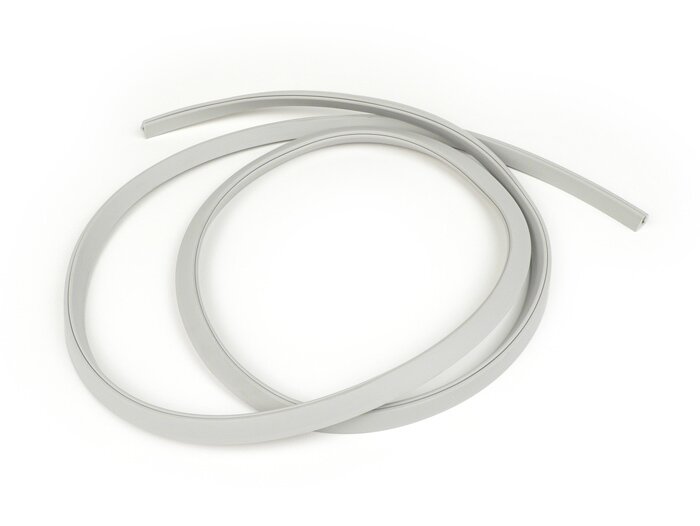 Glove box rubber beading -VESPA- Vespa PX, Rally180 (VSD1T), Rally200 (VSE1T), SS180 (VSC1T) - grey