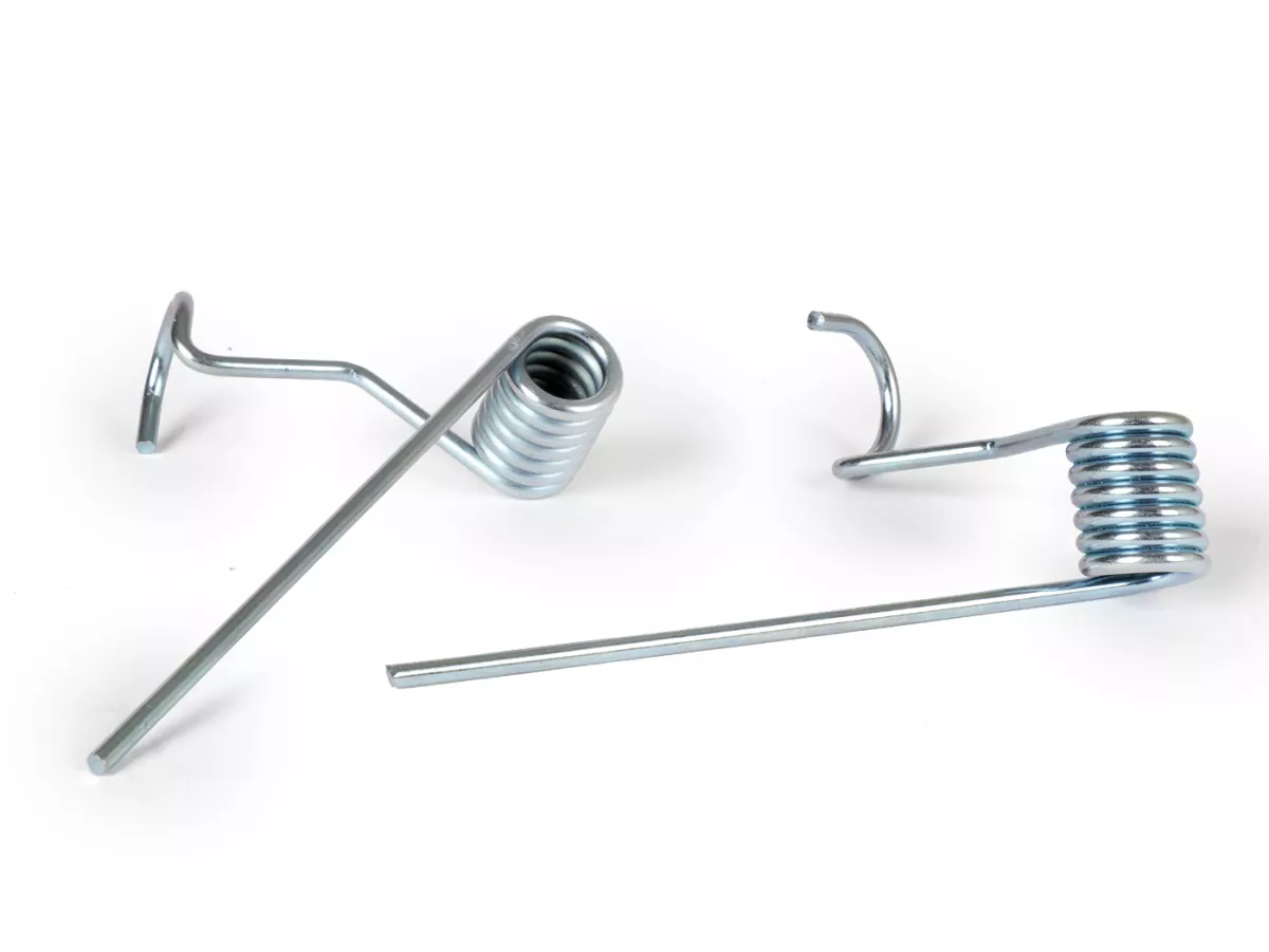 Kit de reparación portaequipajes trasero plegable -MOTO NOSTRA- Vespa Smallframe V50, PV125, ET3, PK, Vespa Largeframe Rally180, Rally200, Sprint150, TS125, GT125, GTR125 - Plata
